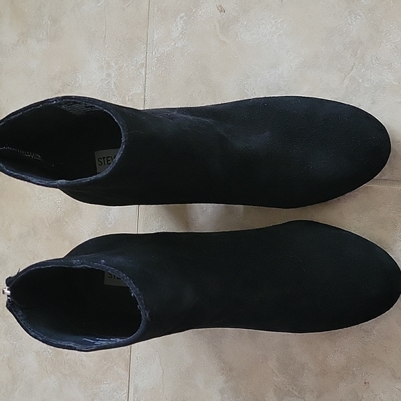 STEVE MADDEN Suede Leather Bootie Size 7.5 M - Picture 4 of 9